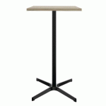 TABLE CARRÉ INTÉRIEUR LUCIE - CHÊNE - H 105 CM - EOL