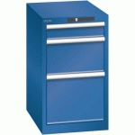 ARMOIRE BLEU GENT. 411X572X700 AVEC 3 TIR. 75KG _ 78.418.090 - LISTA