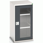 BOTT 1 ARMOIRE VERSO PORTES TRANSPARENTES AVEC 2 TABLETTES 525X550X1000_BOTT