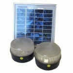 KIT SOLAIRE ECLAIRAGE 2 LAMPES