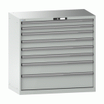 LISTA - ARMOIRE À TIROIRS (HXLXP) 100 X 102,3 X 57,2CM KEY LOCK R7035