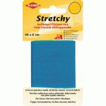 LOT DE 8 - PATCH THERMOCOLLANT ÉLASTIQUE, 400 X 60 MM, ROUGE