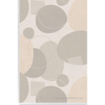 PAPIER PEINT INTISSÉ 385954 GEO EFFECT - GRIS, BLANC