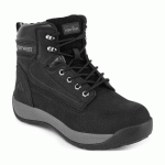 PORTWEST FW32 CHAUSSURE MI-HAUTE CUIR NUBUCK EMBOUT ACIER S3 HRO NOIR - TAILLE 40