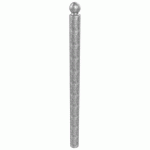 POTELET BOOPI TÊTE BOULE MÉTAL HAUTEUR 1 M Ø 76 MM - GALVA - BUTON DESIGN