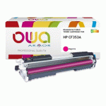 TONER REMANUFACTURÉ OWA - STANDARD - MAGENTA - POUR HP CF353A - TONER COMPATIBLE