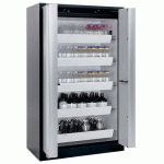 ARMOIRE Q-PHOENIX-90 À TIROIRS-1193-EPOXY-GRIS-5 - ASECOS