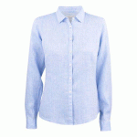 J.HARVEST & FROST IB33 LINEN CHEMISE FEMMES BLEU CIEL - TAILLE XXXL