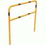 ARCEAU AVEC BARRE TRANSVERSALE À BÉTONNER-NOIR-1500X1400MM - SCHAKE