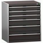 BOTT 1 ARMOIRE À TIROIRS SL-869-6.4 AVEC 6 TIROIRS POUR CHARGE LOURDE - BOTT