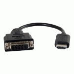 C2G HDMI TO SINGLE LINK DVI-D ADAPTER CONVERTER DONGLE - ADAPTATEUR VIDÉO - HDMI / DVI - 20.3 CM