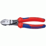 PINCE COUPANTE DE CÔTÉ DÉMULTIPLIÉE 140MM - BI-MATIÈRE - TÊTE POLIE - KNIPEX