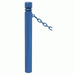 POTELET PROVINCE Ø114 MM CHAINES 1 ANNEAU CITY BLEU 5010 - PROCITY