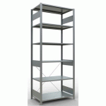 RAYONNAGE LÉGER DÉPART EASY-FIX - SIMPLE FACE -2500X1000X600 - SCHULTE