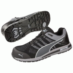 BASKET DE SÉCURITÉ - BASSE - S1P - ELEVATE KNIT BLACK LOW - NOIR - T47 PUMA