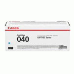 CANON 040 CARTOUCHE DE TONER 1 PIÈCE(S) ORIGINAL CYAN - TONER AUTHENTIQUE