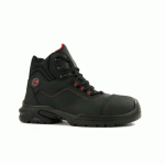 CHAUSSURES DE SÉCURITÉ HAUTES DUSKY S3 S FO CI SR - NOIR ET ROUGE - TAILLE 48 UNIWORK