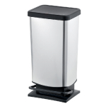 FOURRE-TOUT DÉCOR INOX 40 L