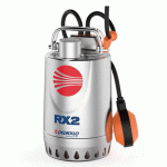 POMPE DE RELEVAGE PEDROLLO RX M 320 VORTEX EAUX USÉES AVEC FLOTTEUR MONO 11.4 M3/H 0.55 KW