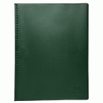 PROTÈGE-DOCUMENTS PVC - 100 VUES - VEGA OPAQUE - A4 - VERT - LOT DE 5