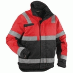 VESTE HIVER HAUTE VISIBILITÉ TAILLE XXL - BLAKLADER