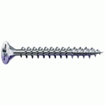 VIS À BOIS - FILETAGE TOTAL POZIDRIV - 4X40 MM - 1000 PIÈCES - WIROX SPAX