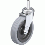 BLICKLE - ROULETTE PIVOTANTE Ø 100MM BANDAGE CAOUTCHOUC SBR 70KG - LRA-VPA 100G-GS10