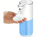 DISTRIBUTEUR AUTOMATIQUE DE SAVON MOUSSE - DISTRIBUTEUR DE SAVON SANS CONTACT 400ML USB RECHARGEABLEDISTRIBUTEUR AUTOMATIQUE DE SAVON MOUSSEPOMPE