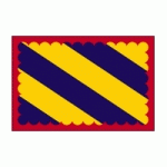 DRAPEAU NIVERNAIS : DIMENSIONS - 60 X 90 CM