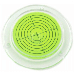 NIVEAU À BULLE CIRCULAIRE ROND À BULLE AVEC TROUS DE FIXATION POUR CAMPING-CAR, VERT-100MM - LABLANC