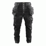 PANTALON DE TRAVAIL X1900 ARTISAN CORDURA® DENIM STRETCH TAILLE 38 - BLAKLADER