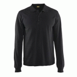 POLO MANCHES LONGUES NOIR TAILLE L - BLAKLADER