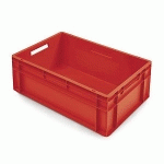 BAC GERBABLE NORME EUROPE ROUGE RAJA 600X400X240 MM