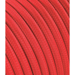 CABLE TISSU ROND H03V 2X0,75 MT10 ROUGE-25355