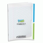 CAHIER OXFORD OFFICE C9 - 17X22 - 96 PAGES - 90G - SEYES - COUVERTURE POLYPRO INCOLORE 2EN1