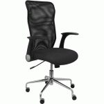 CHAISE MINAYA SIMILICUIR - NOIR - PIQUERAS Y CRESPO