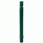POTEAU MÉMOIRE DE FORME À SCELLER Ø100MM - 930MM - VERT - VISO