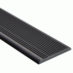 PROFIL P33A NOIR 3M NEZ DE MARCHE PLAT ALUMINIUM - WATTELEZ