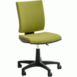 SIÈGE DE BUREAU BAS EN TISSU AUTO-AJUSTABLE OPTIMA - VERT - QUADRIFOGLIO