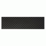 DALLE PODOTACTILE PU AUTO-ADHÉSIVE GRAND FORMAT - 1400 X 400 MM - NOIR DINAC