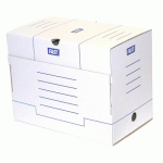 LE LOT DE 25 BOÎTES FAST ARCHIVES BLANC DOS 20 CM - MANUTAN COLLECTIVITÉS