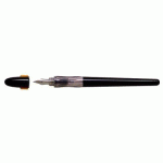 LOT DE 3 - STYLO PLUME DE CALLIGRAPHIE PLUMIX LARGE, CORPS NOIR