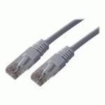 MCL 1M CAT5E U/UTP CÂBLE DE RÉSEAU GRIS U/UTP (UTP)