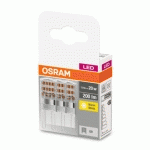 OSRAM 3 AMPOULES BROCHE LED G9 1,9W 2 700K TRANSP