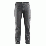 PANTALON DE TRAVAIL INDUSTRIE FEMME GRIS/NOIR TAILLE 40C - BLAKLADER