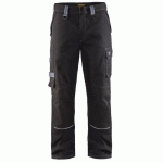 PANTALON RETARDANT-FLAMME NOIR/GRIS TAILLE 38 - BLAKLADER