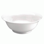 SALADIERS Ø 235 MM EN PORCELAINE BLANCHE OLYMPIA - LOT DE 6