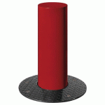 BORNE RÉTRACTABLE BARCELONE Ø 22 CM - ROUGE FONCÉ 3004 - PROCITY