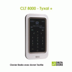 CLAVIER TACTILE AVEC ÉCRAN RADIO - CLT 8000 TYXAL+ DELTA DORE 6413252