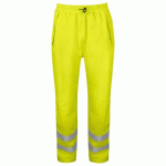PROJOB 6550 PANTALON SOFTSHELL - EN ISO 20471 CLASSE 2/1 EN343 3/3/X JAUNE/NOIR - TAILLE S